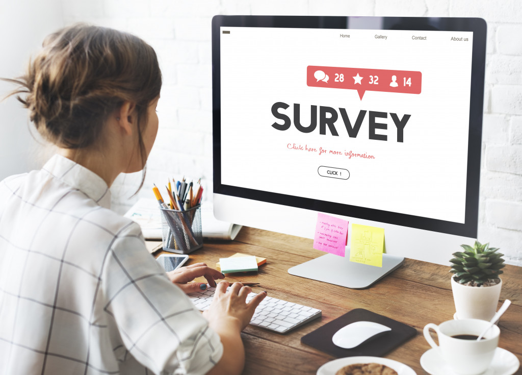 online survey for customers